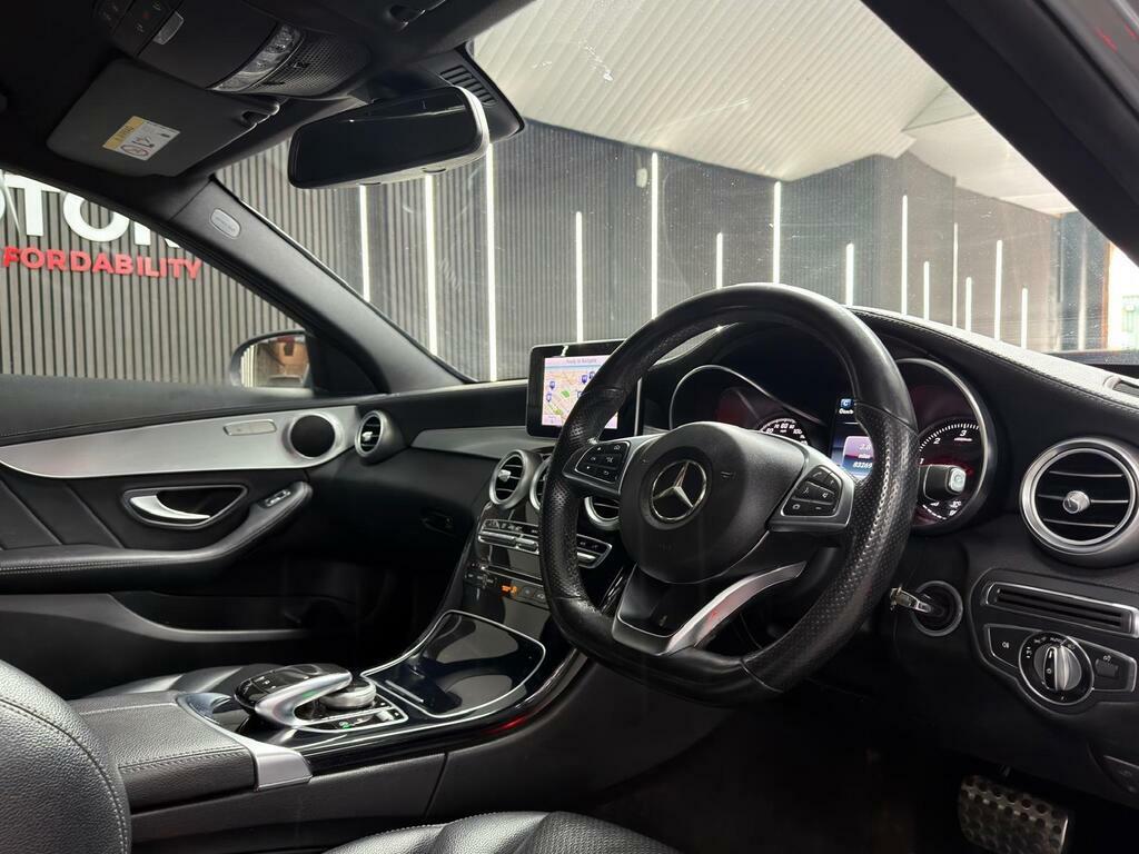 Mercedes-Benz C Class 2.1 C250 Bluetec Sport 204 Bhp Parking Sensors, Silver #9