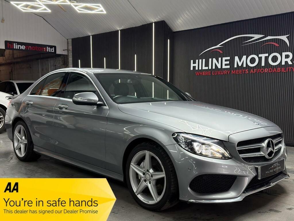 Mercedes-Benz C Class 2.1 C220 Bluetec Amg Line G-tronic Euro 6 S S Silver