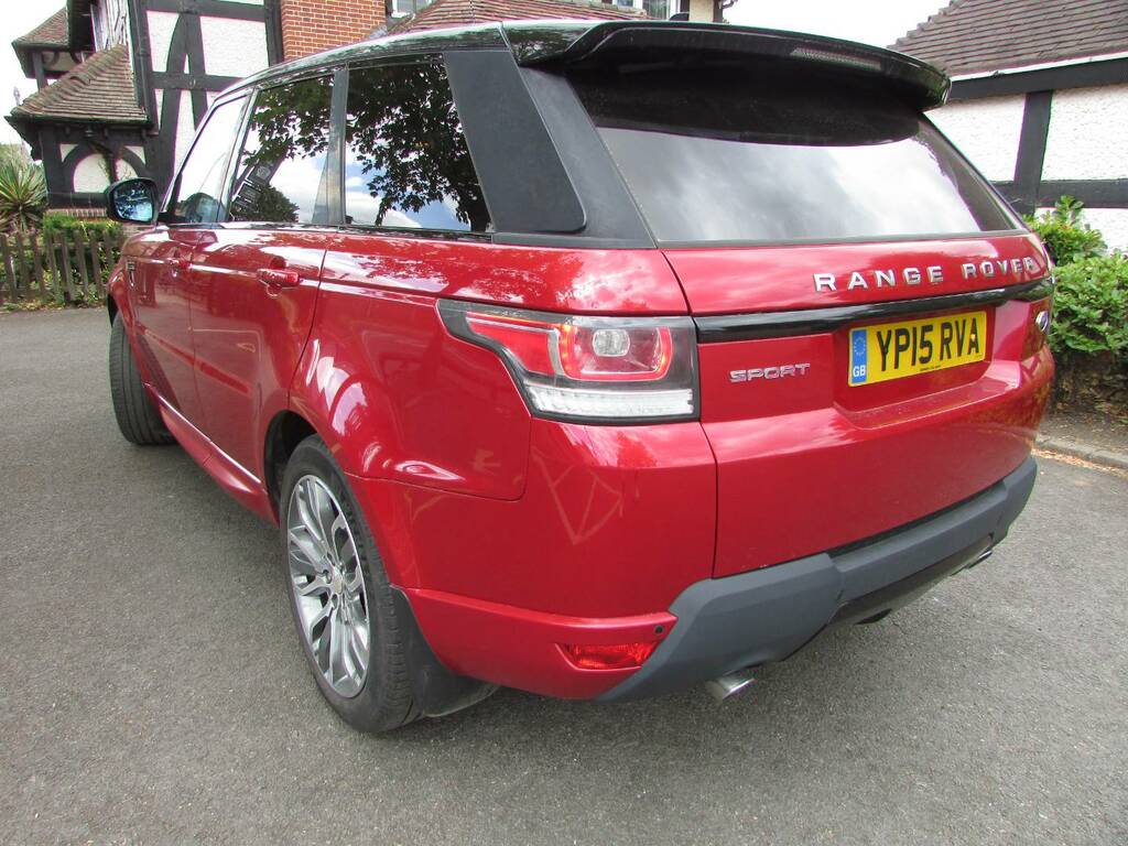 Land Rover Range Rover Sport 3.0 Sdv6 Hse Dynamic Red #4