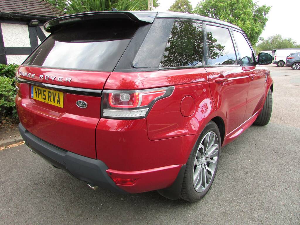 Land Rover Range Rover Sport 3.0 Sdv6 Hse Dynamic Red #2