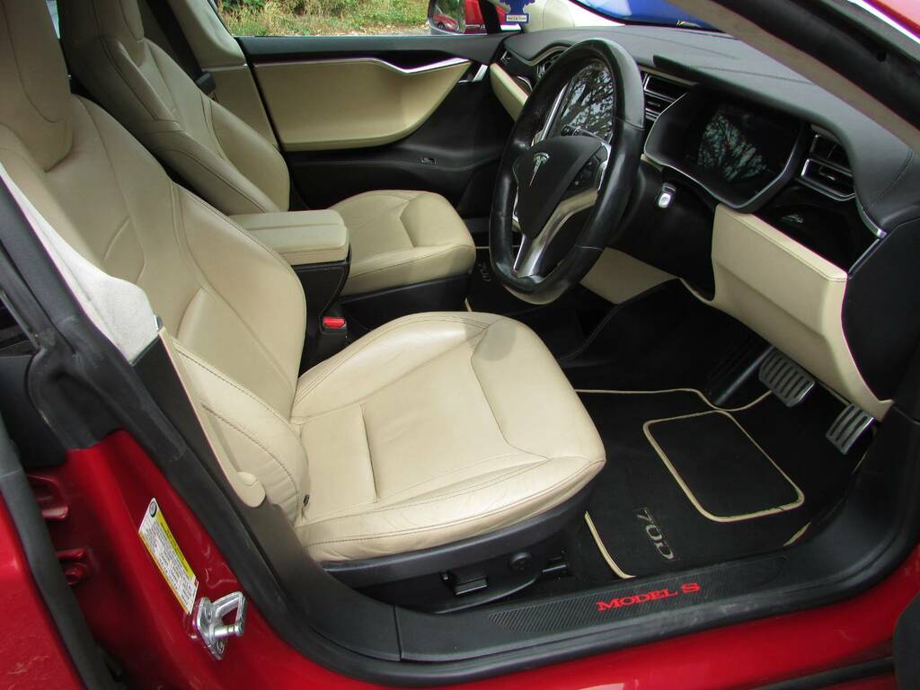Tesla Model S 245Kw 70Kwh Dual Motor Nav Red #6