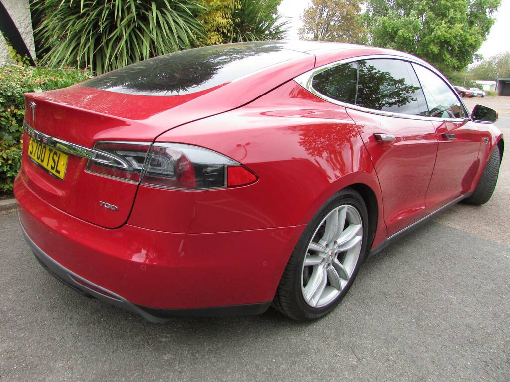 Tesla Model S 245Kw 70Kwh Dual Motor Nav Red #2