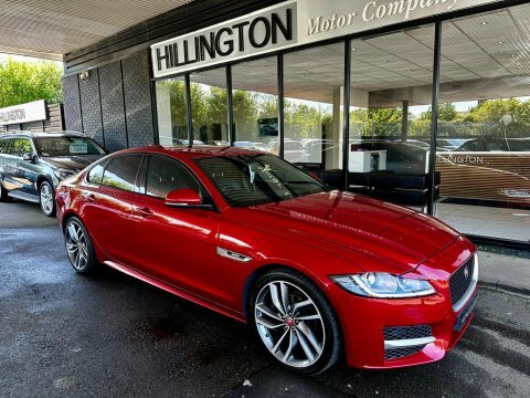 Jaguar XF 2.0D R-sport Red #3