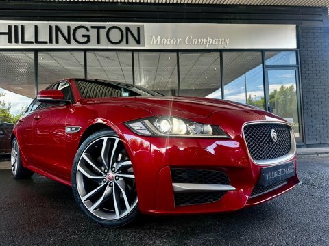 Jaguar XF 2.0D R-sport Red