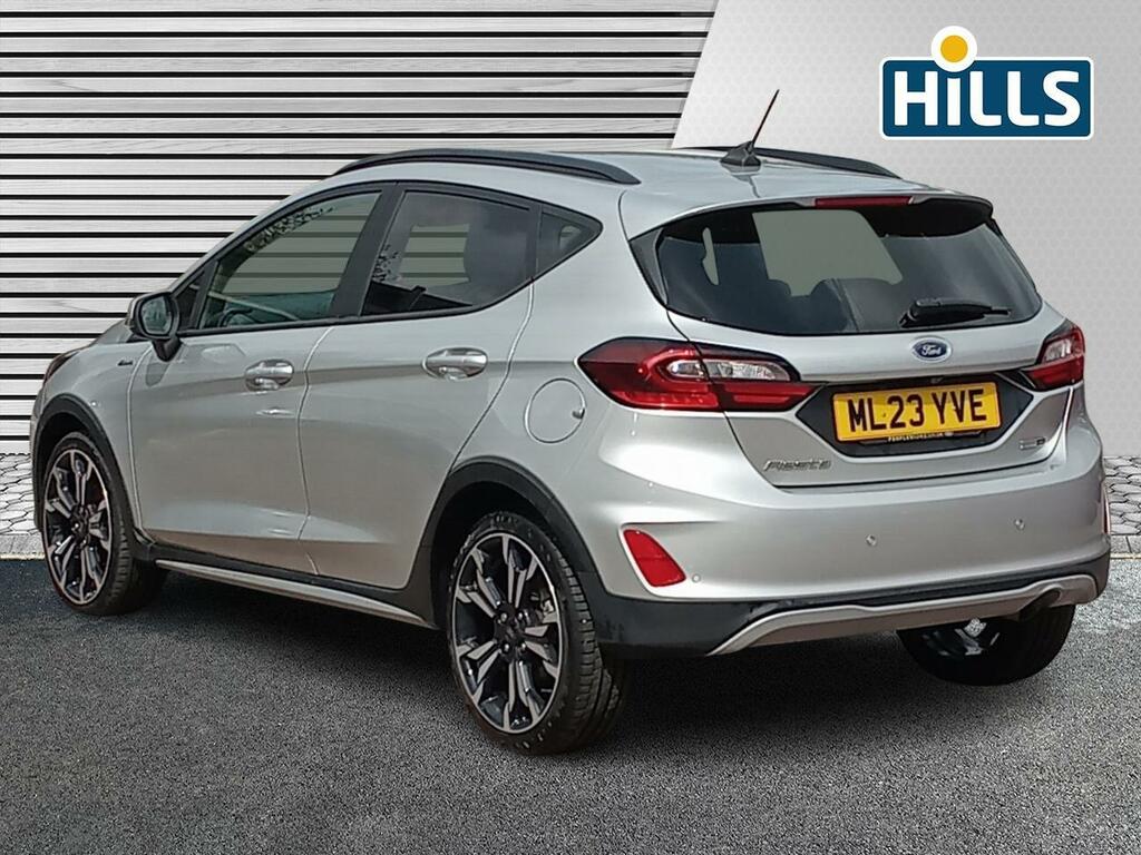 Ford Fiesta 1.0T Ecoboost Mhev Active X Hatchback H ML23YVE Silver #2