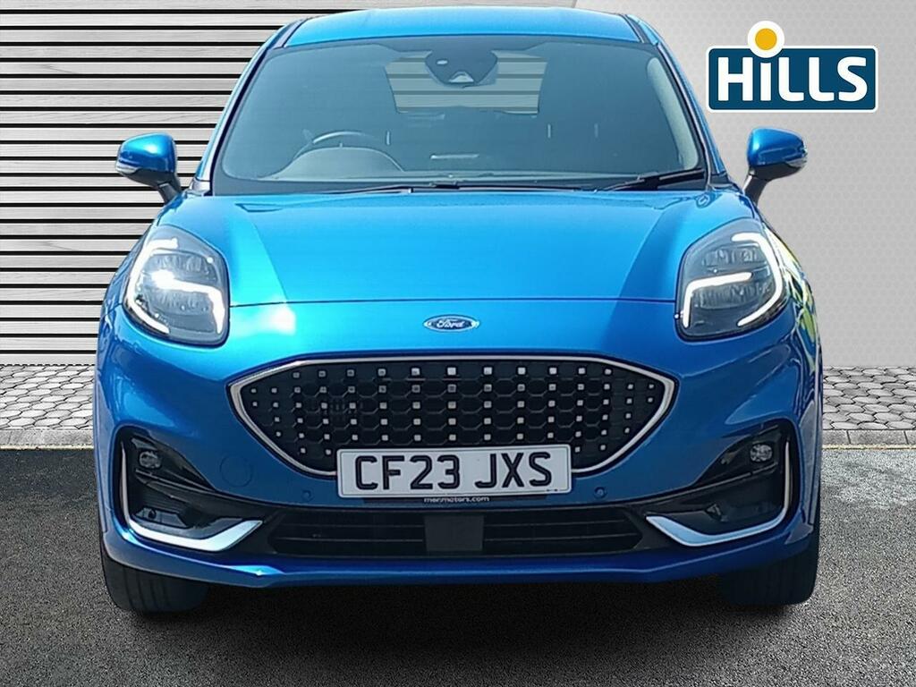 Ford Puma 1.0T Ecoboost Mhev St-line Vignale Suv CF23JXS Blue #4