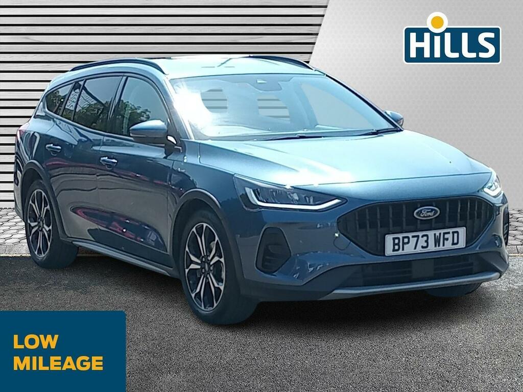 Ford Focus 1.0T Ecoboost Mhev Active X Estate Hybr BP73WFD Blue