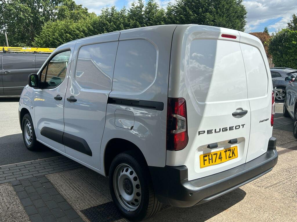 Peugeot Partner 1.5 Bluehdi 100 Professional P White #9