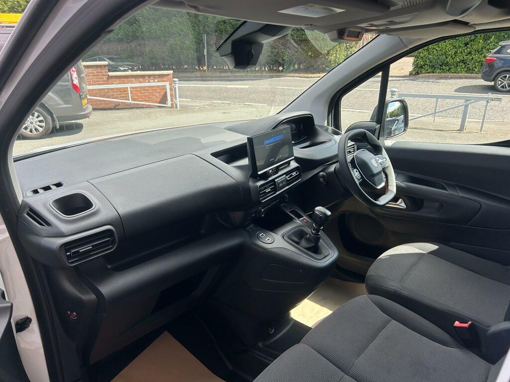 Peugeot Partner 1.5 Bluehdi 1000 Professional Standard Panel Van S White #5