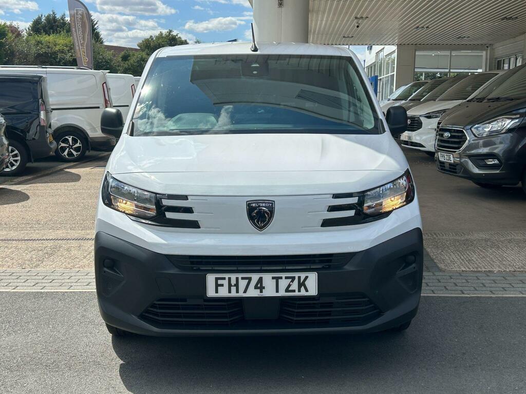 Peugeot Partner 1.5 Bluehdi 1000 Professional Standard Panel Van S White #2