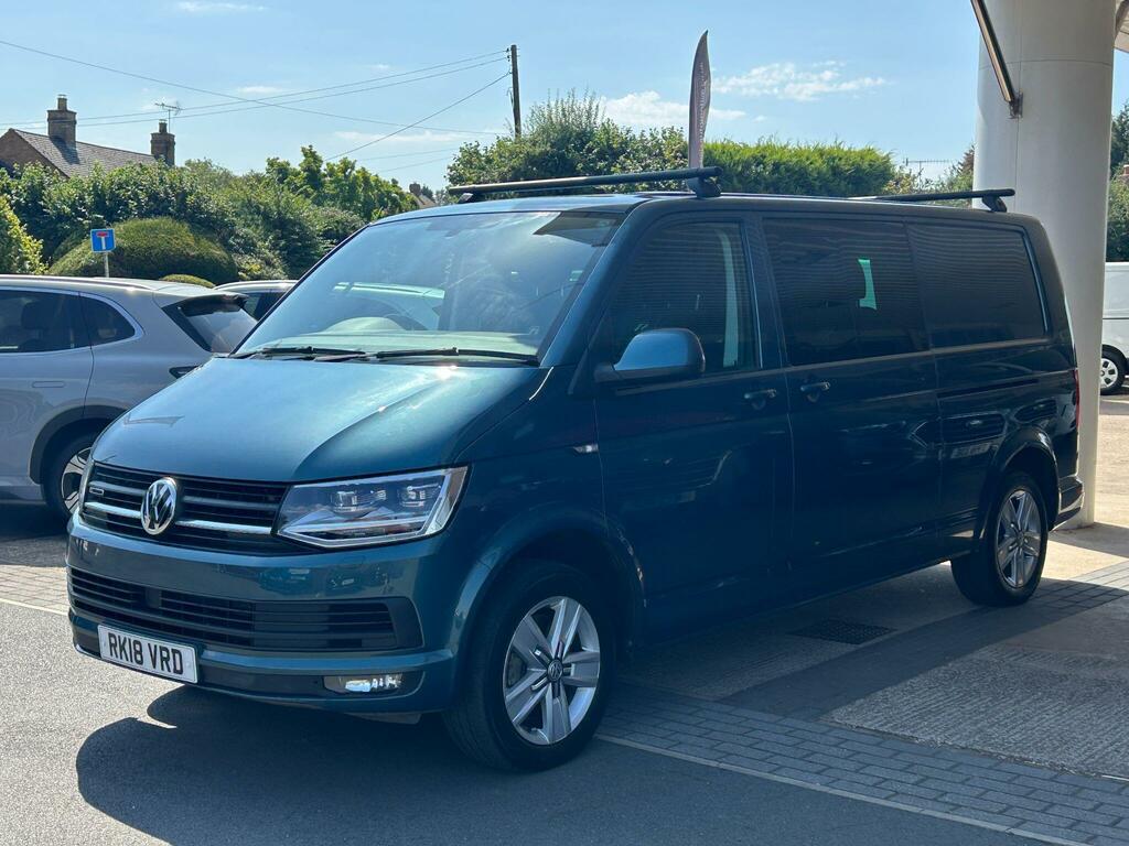 Volkswagen Transporter 2.0 Bitdi T32 Bluemotion Tech Highline Kombi Doubl Green #3