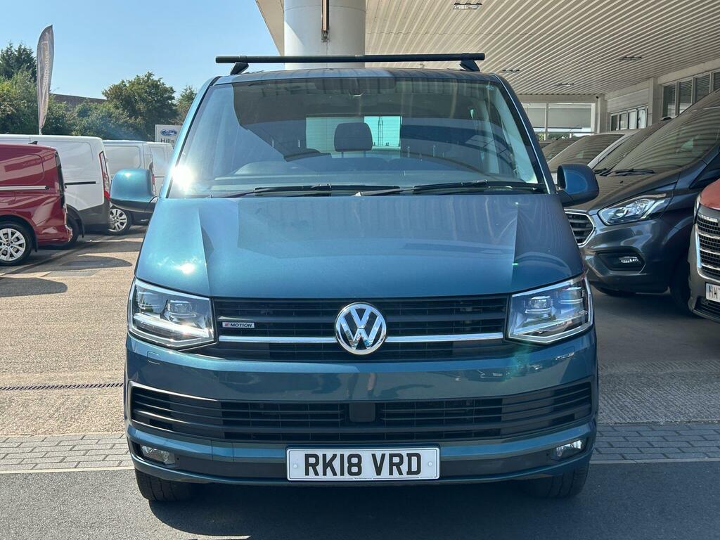 Volkswagen Transporter 2.0 Bitdi T32 Bluemotion Tech Highline Kombi Doubl Green #2
