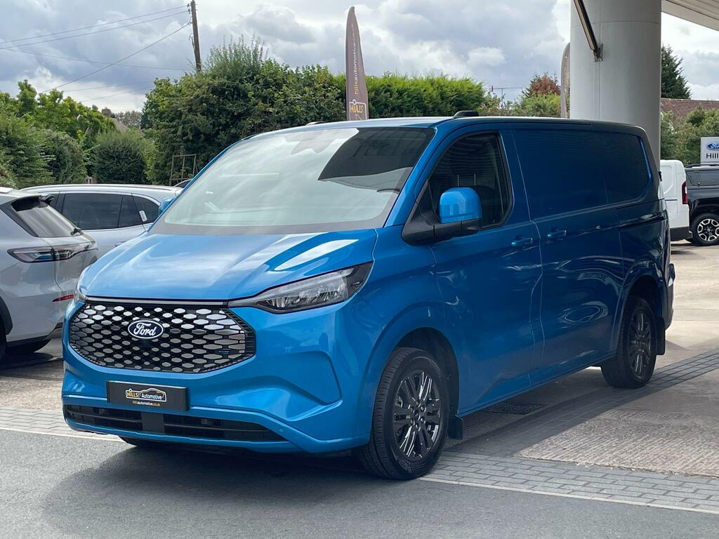 Ford Transit Custom 320 65Kwh Limited Panel Van L1 H VK74SYT Blue #3