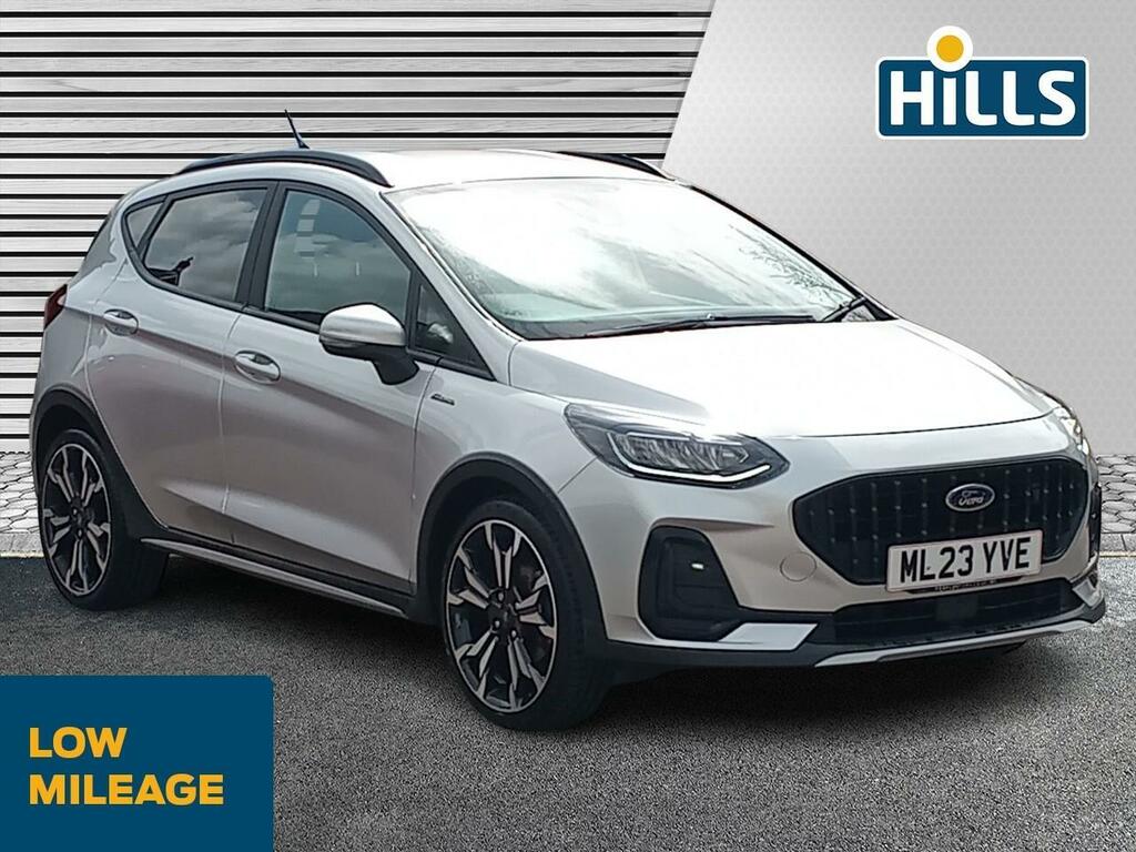 Ford Fiesta 1.0T Ecoboost Mhev Active X Hatchback H ML23YVE Silver