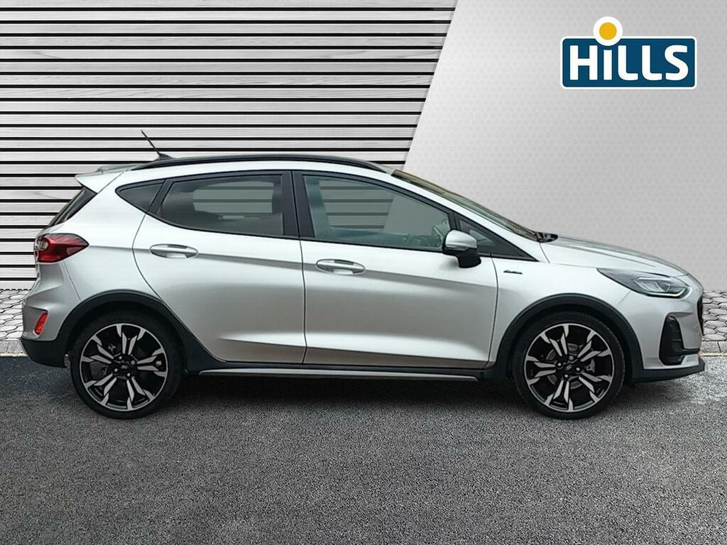 Ford Fiesta 1.0T Ecoboost Mhev Active X Hatchback H ML23YVE Silver #3