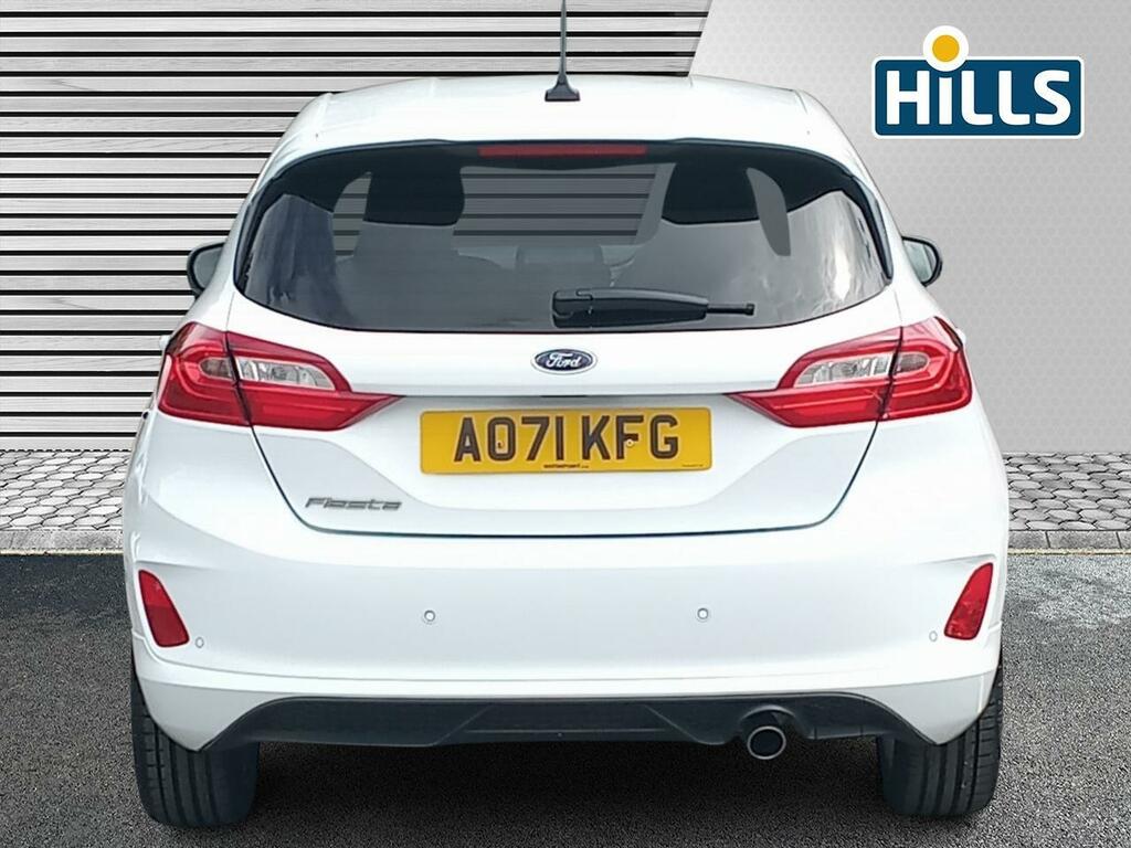 Ford Fiesta 1.0T Ecoboost St-line Edition Hatchback AO71KFG White #6