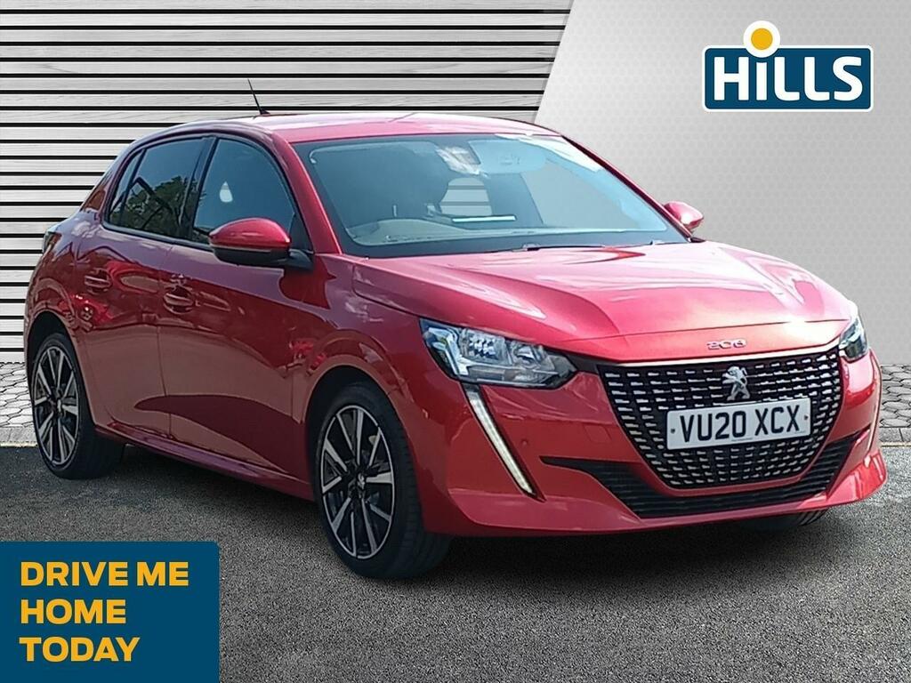Peugeot 208 1.2 Puretech Allure Hatchback Eu VU20XCX Red