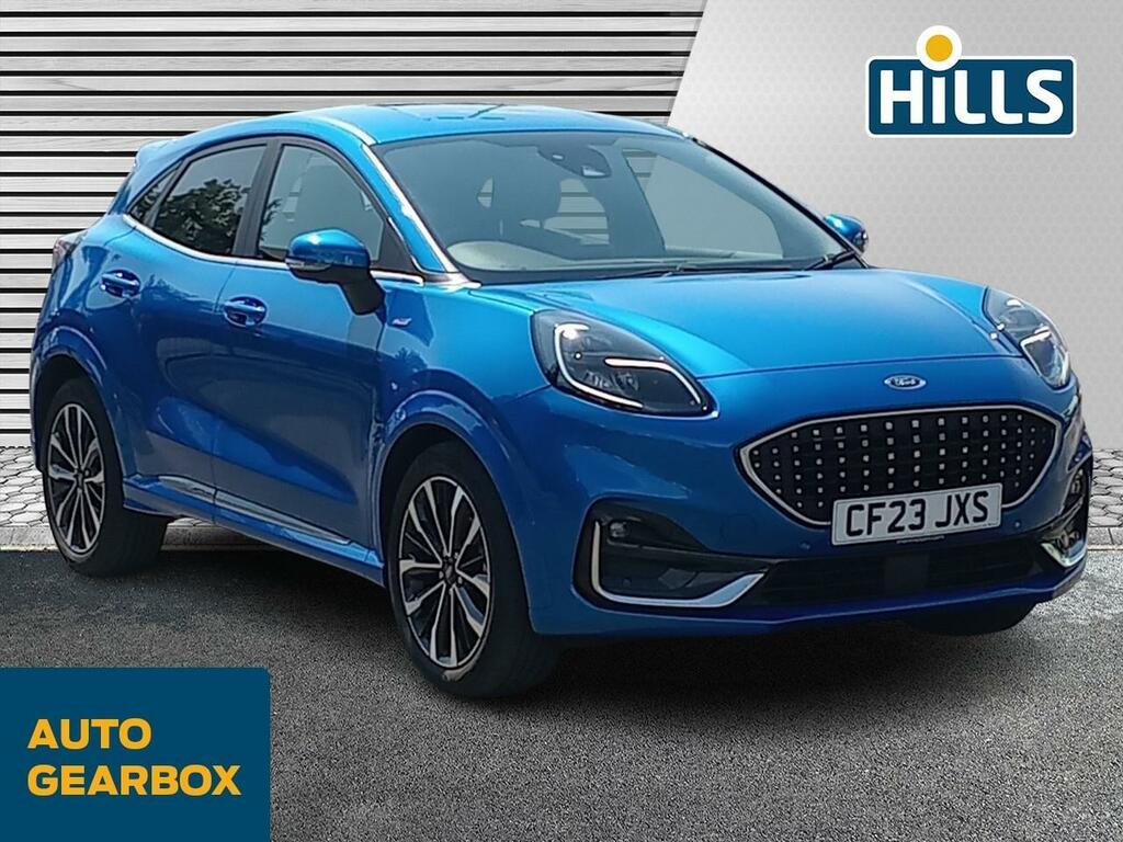 Ford Puma 1.0T Ecoboost Mhev St-line Vignale Suv CF23JXS Blue