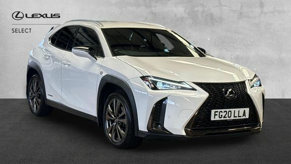 Lexus UX F Sport Prem Plus Pk White