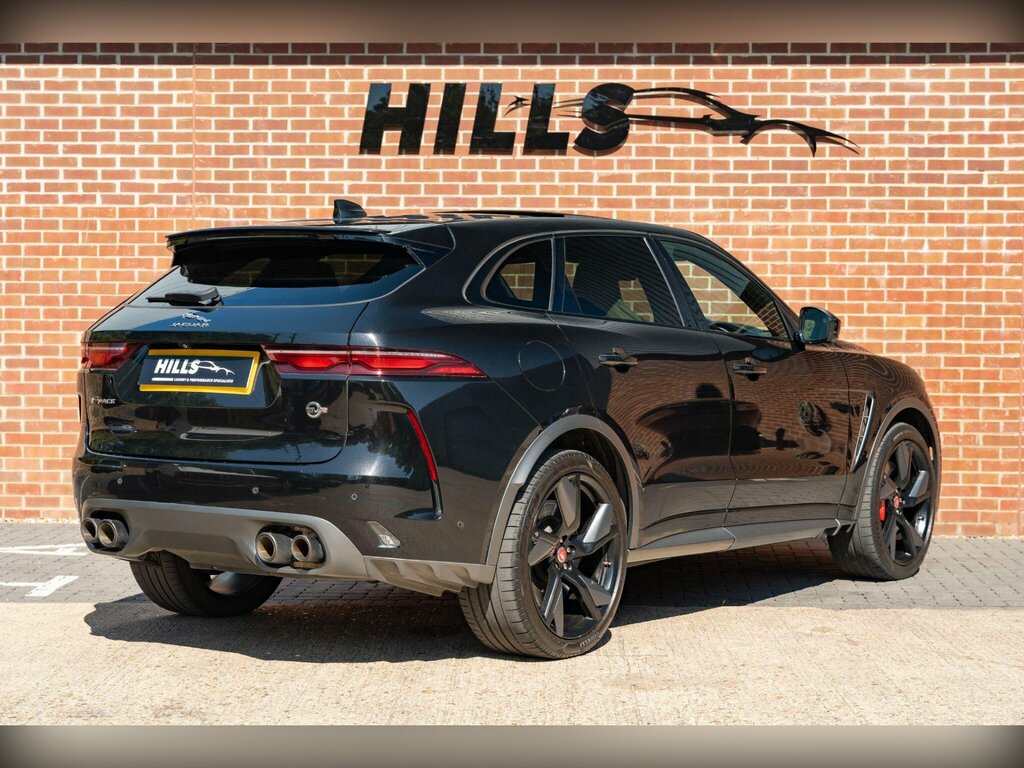 Jaguar F-Pace 5.0 P550 V8 Svr Quickshift Awd Euro 6 Ss Black #4