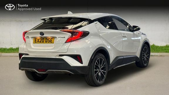 Toyota C-Hr 1.8 Vvt-h Excel Cvt Euro 6 Ss White #3
