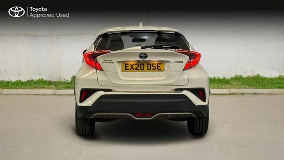 Toyota C-Hr 1.8 Vvt-h Excel Cvt Euro 6 Ss White #4