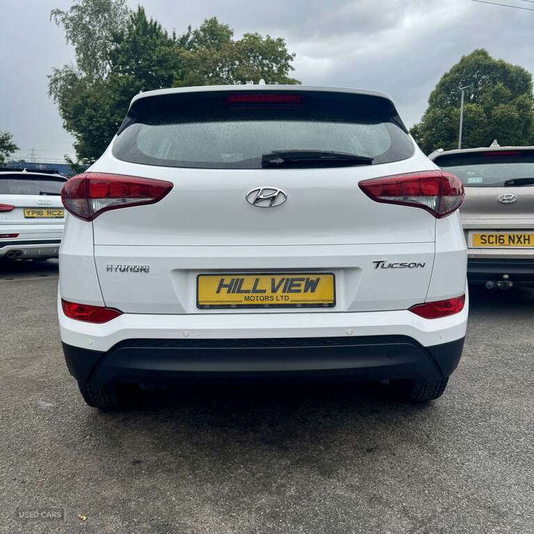 Hyundai Tucson 1.7 Crdi Blue Drive S 2Wd RJ68CFU White #6