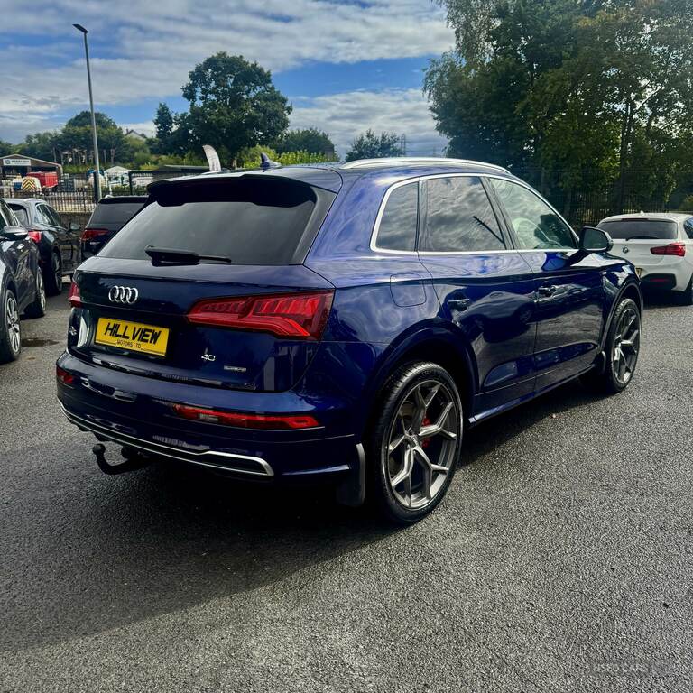 Audi Q5 2.0 Tdi Quattro S Line S Tronic Blue #6