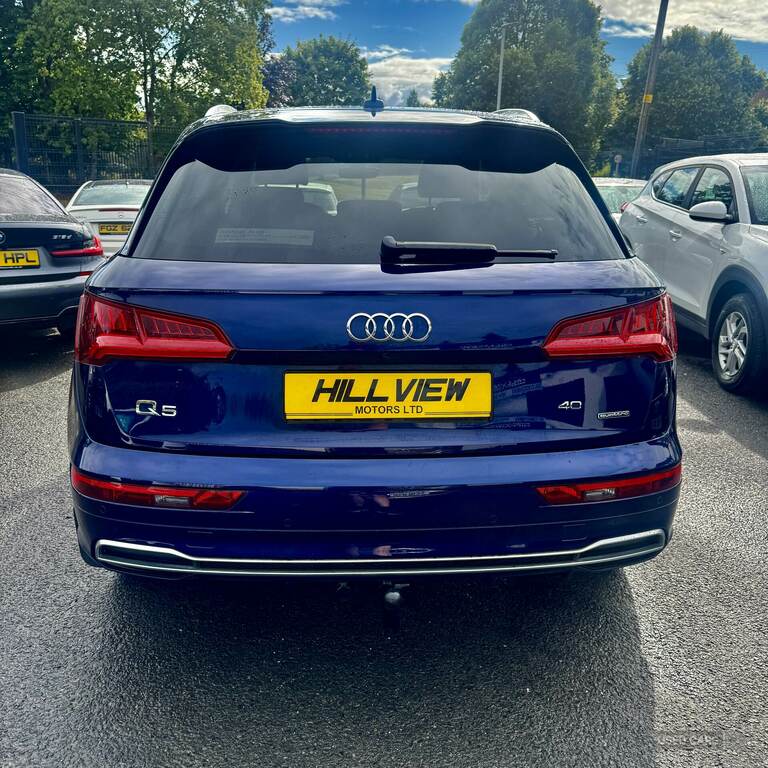 Audi Q5 2.0 Tdi Quattro S Line S Tronic Blue #3