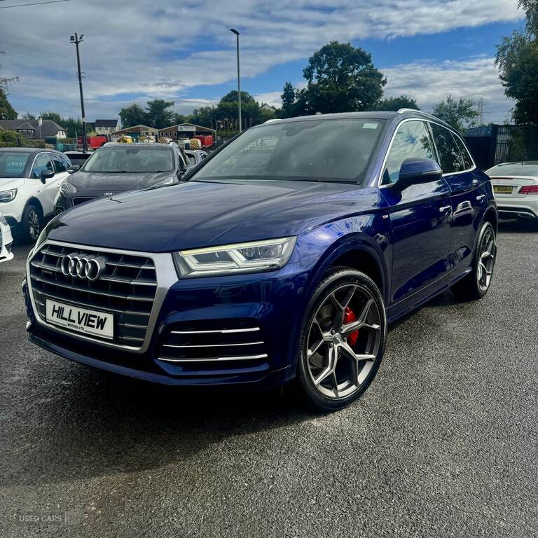 Audi Q5 2.0 Tdi Quattro S Line S Tronic Blue #2