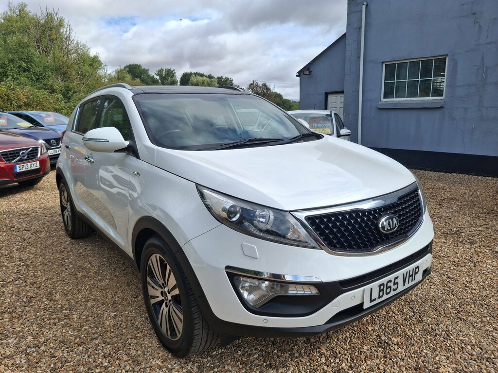 Kia Sportage 2.0 Crdi Kx-4 Suv Awd Euro 5 181 White