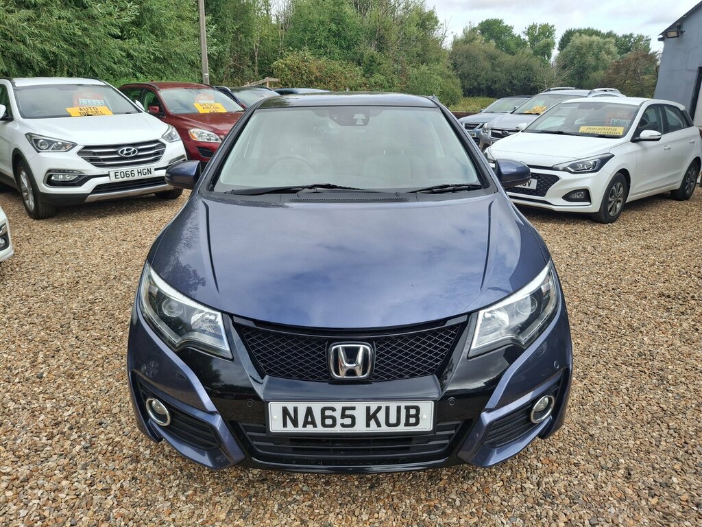Honda Civic 1.8 I-vtec Sr Hatchback Euro 6 Blue #5