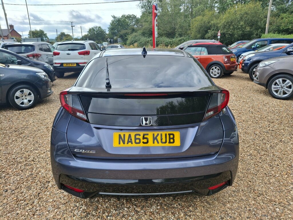 Honda Civic 1.8 I-vtec Sr Hatchback Euro 6 Blue #6