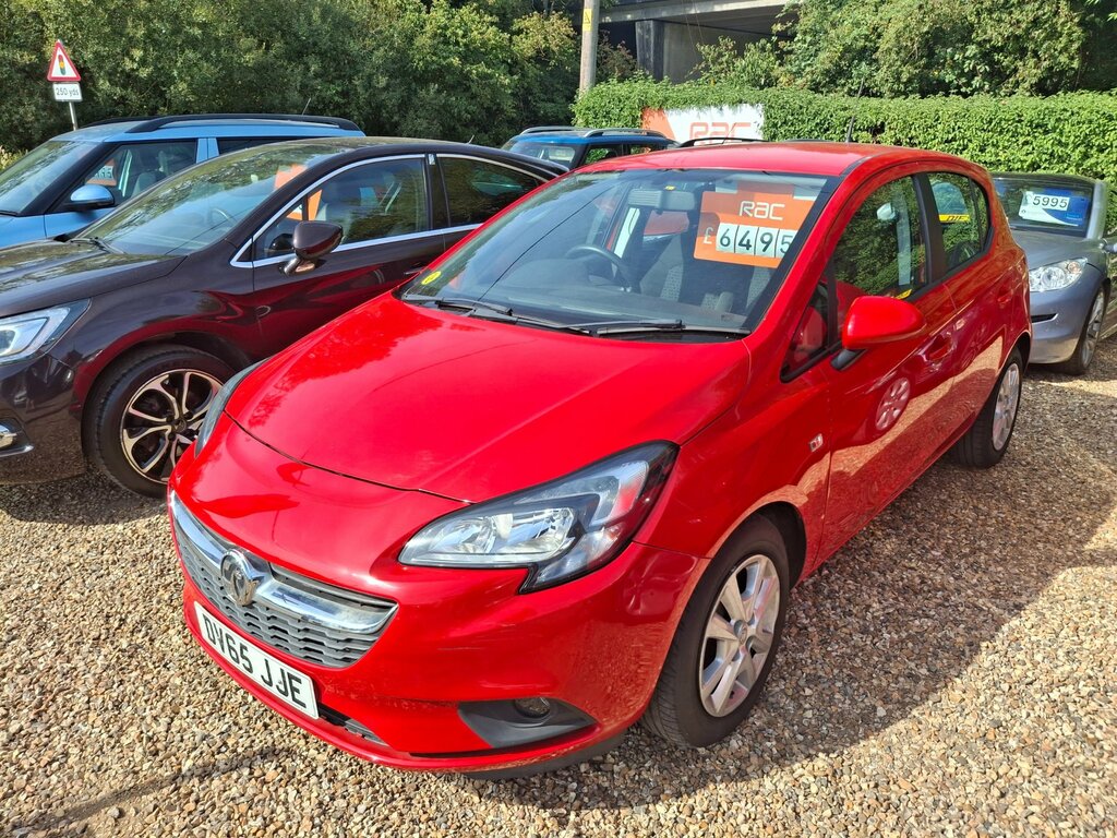 Vauxhall Corsa 1.2I Design Hatchback Euro 6 70 Red #2