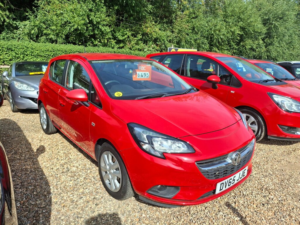 Vauxhall Corsa 1.2I Design Hatchback Euro 6 70 Red