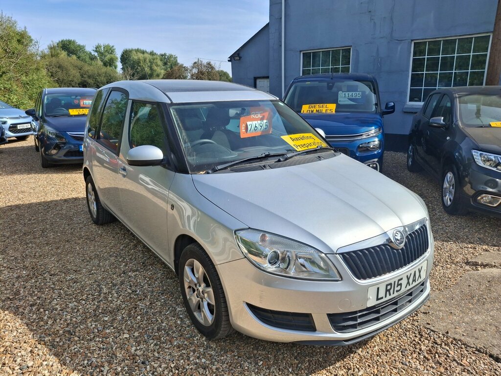Skoda Roomster 1.2 Tsi Se Action Mpv Euro 5 86 Silver