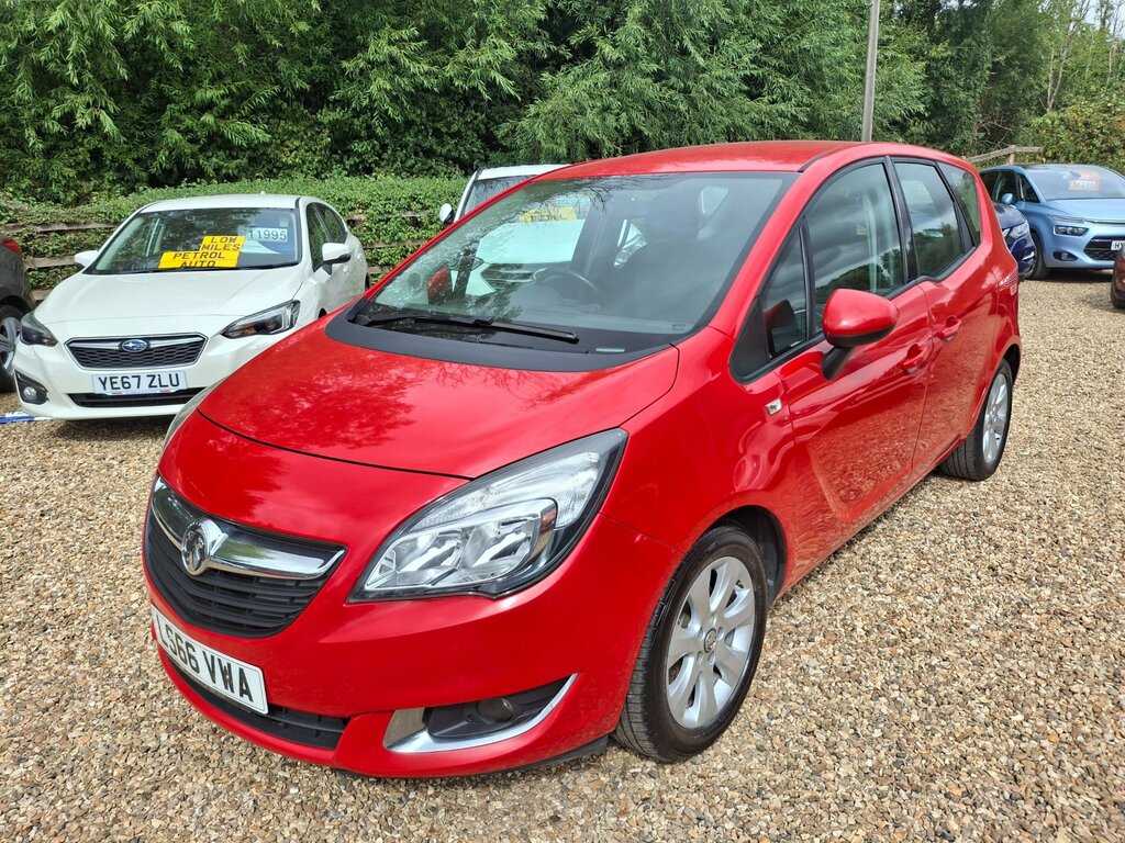 Vauxhall Meriva 1.4I Life Mpv Euro 6 100 Ps Red #2