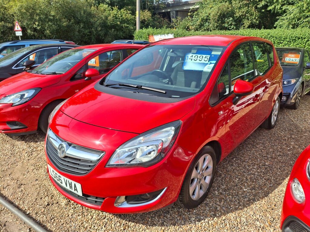 Vauxhall Meriva 1.4I Life Mpv Euro 6 100 Ps Red #2