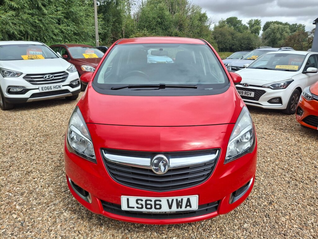 Vauxhall Meriva 1.4I Life Mpv Euro 6 100 Ps Red #3
