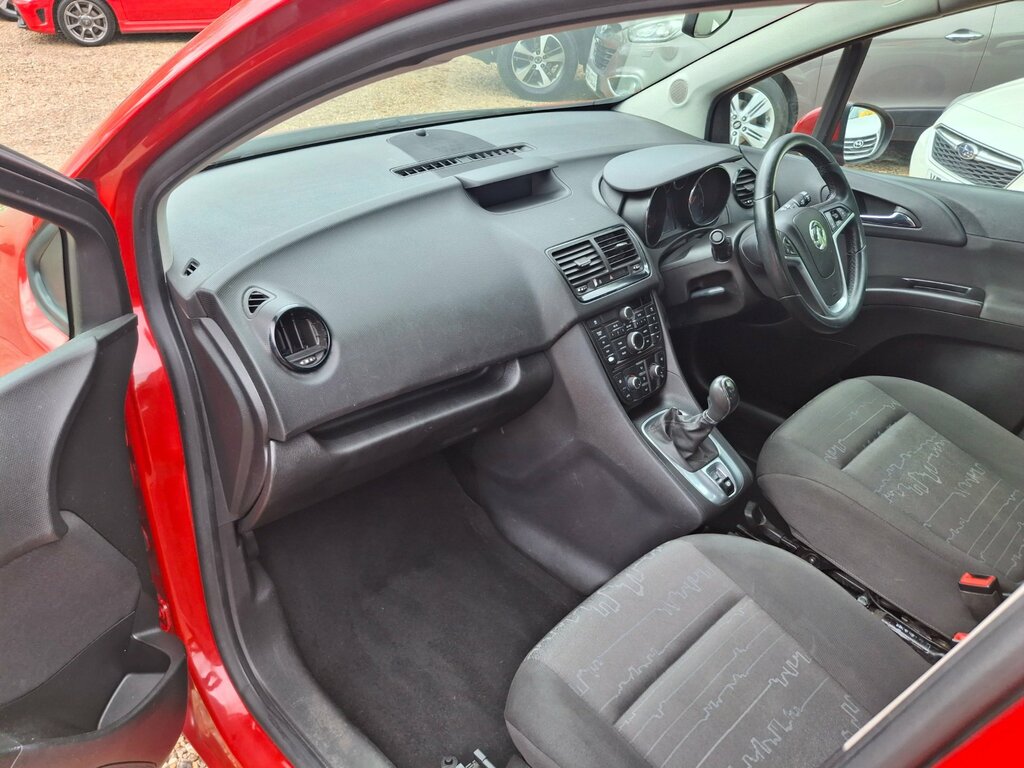 Vauxhall Meriva 1.4I Life Mpv Euro 6 100 Ps Red #6