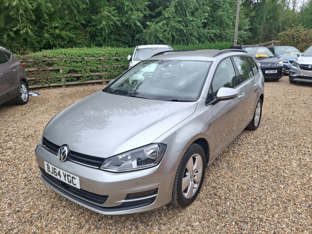Volkswagen Golf 2.0 Tdi Bluemotion Tech Se Estate Manua Silver #2