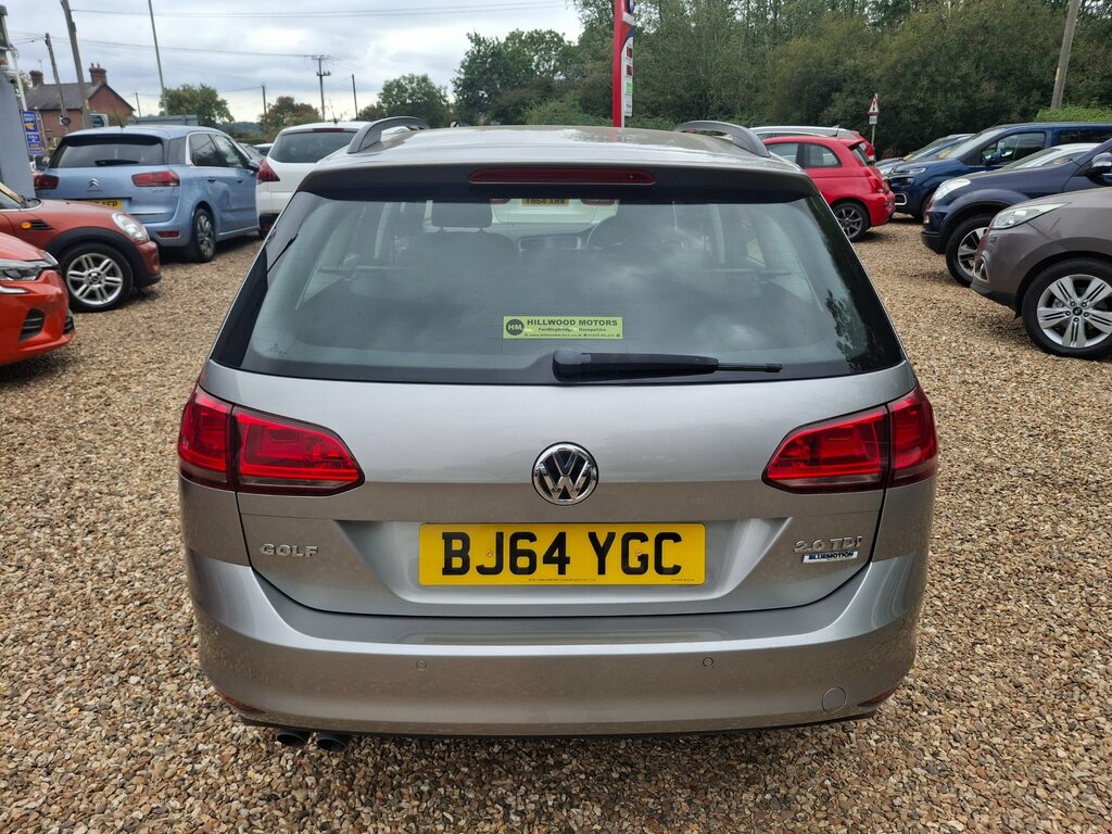Volkswagen Golf 2.0 Tdi Bluemotion Tech Se Estate Manua Silver #6