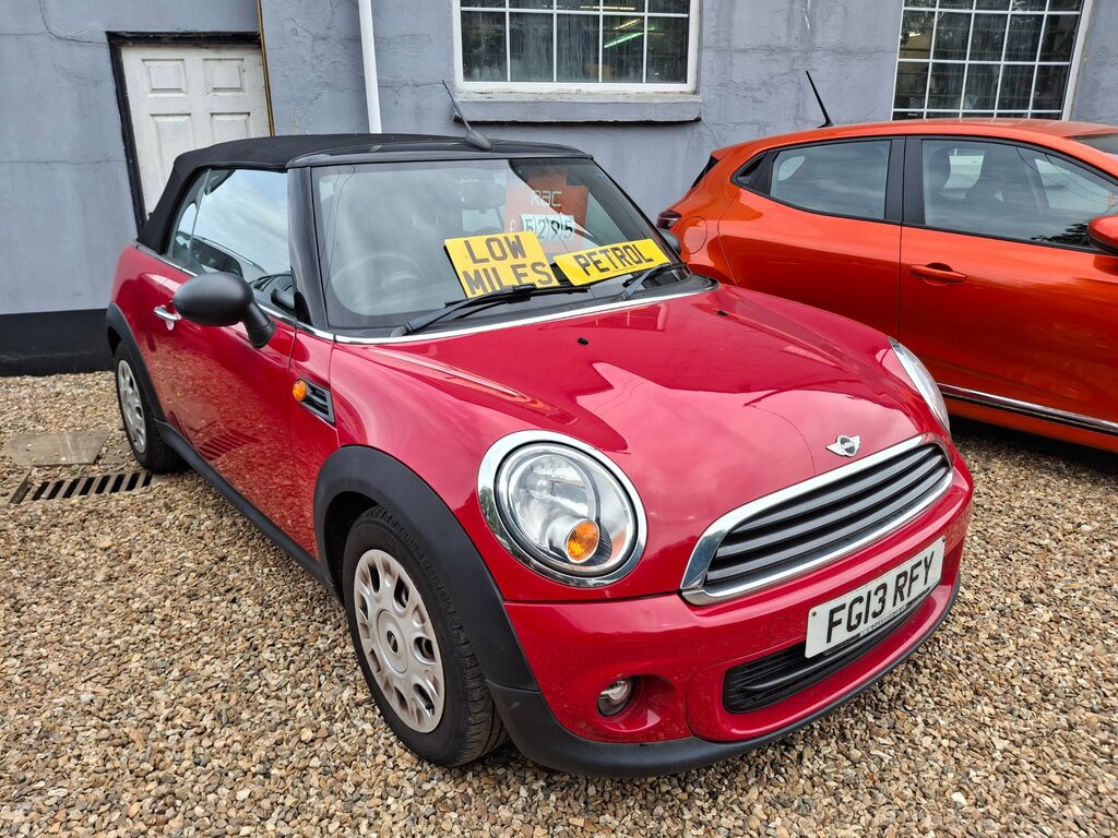 Mini Convertible 1.6 One Convertible Euro 6 98 P Red