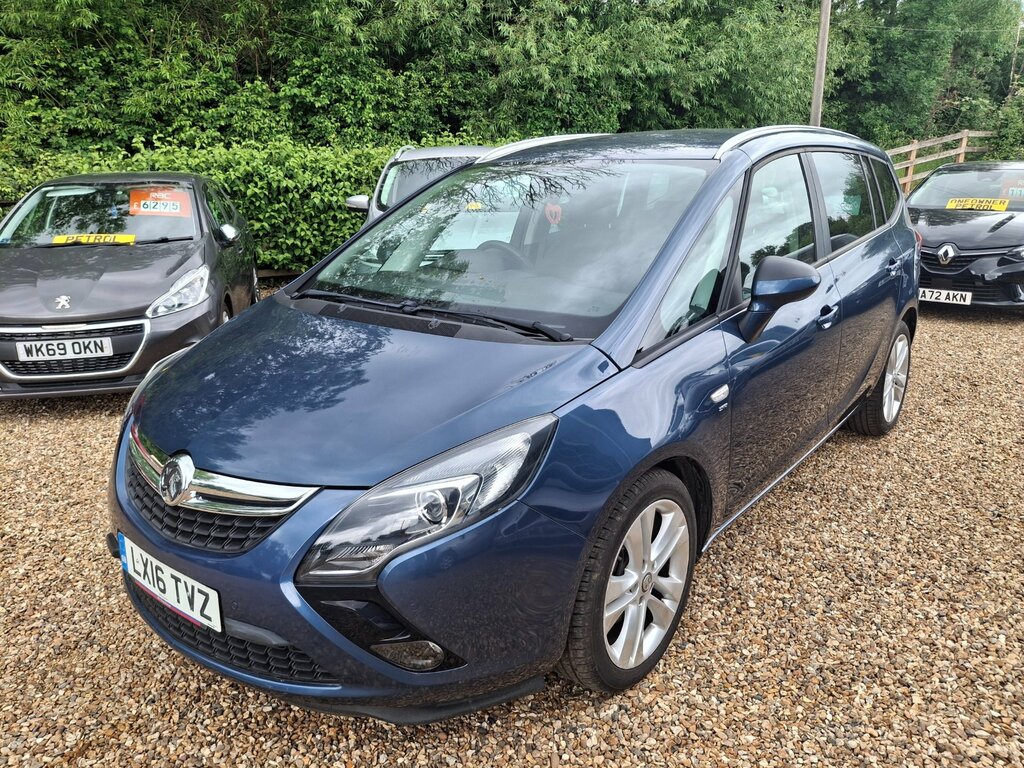 Vauxhall Zafira Tourer 1.4I Turbo Sri Mpv Euro 6 140 Ps Blue #2