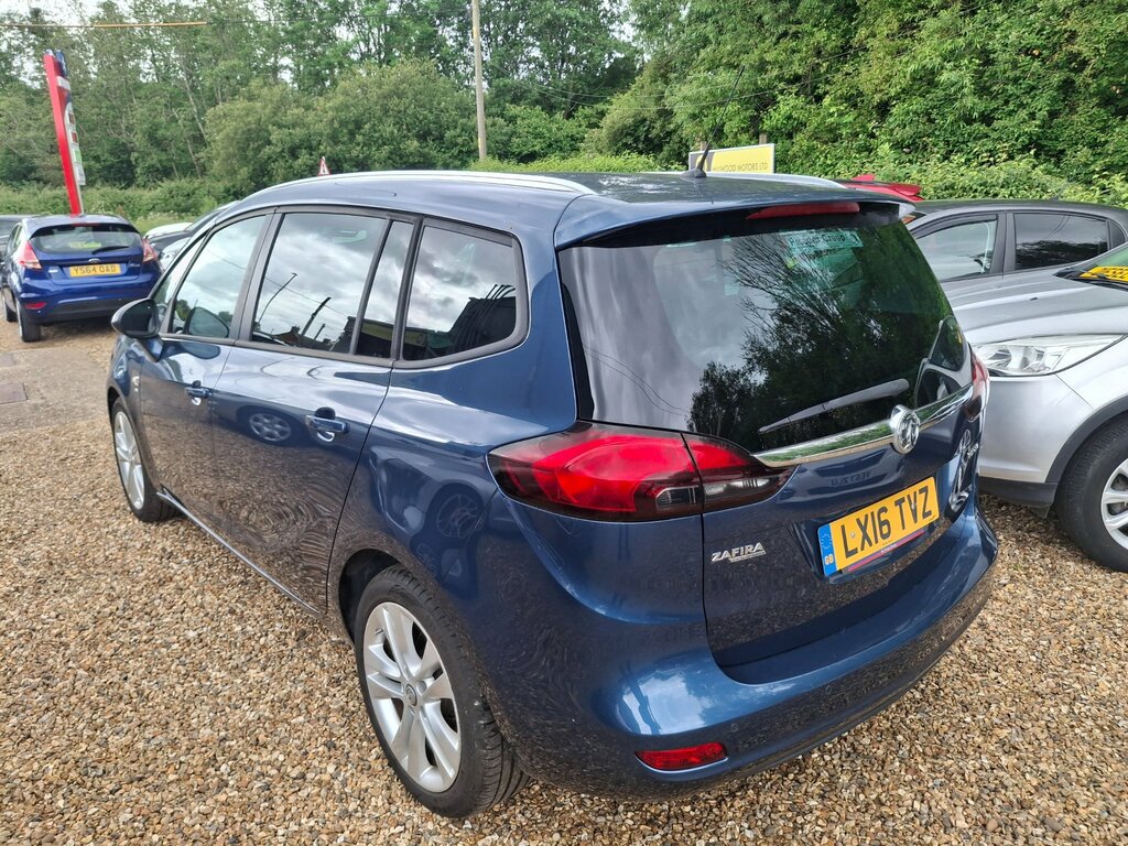 Vauxhall Zafira Tourer 1.4I Turbo Sri Mpv Euro 6 140 Ps Blue #3