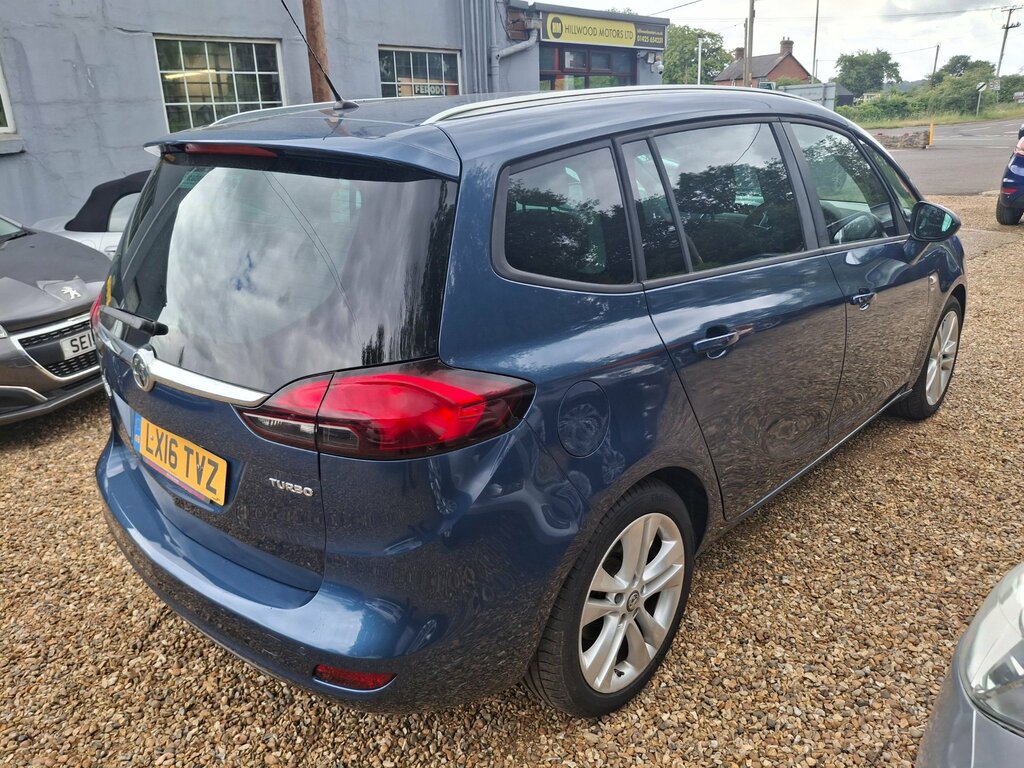 Vauxhall Zafira Tourer 1.4I Turbo Sri Mpv Euro 6 140 Ps Blue #4