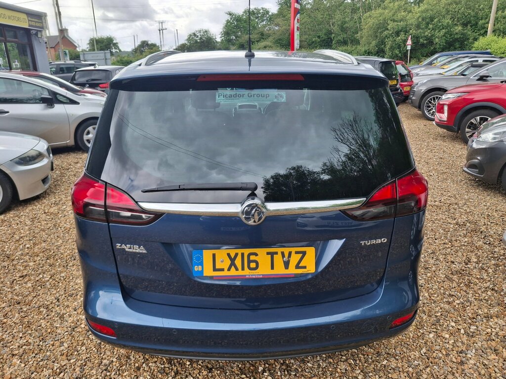 Vauxhall Zafira Tourer 1.4I Turbo Sri Mpv Euro 6 140 Ps Blue #6