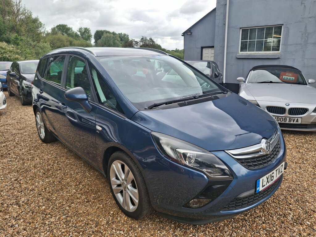 Vauxhall Zafira Tourer 1.4I Turbo Sri Mpv Euro 6 140 Ps Blue