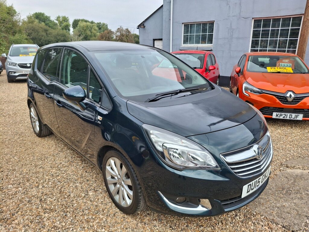 Vauxhall Meriva 1.4I Turbo Se Mpv Euro 6 120 Ps Green