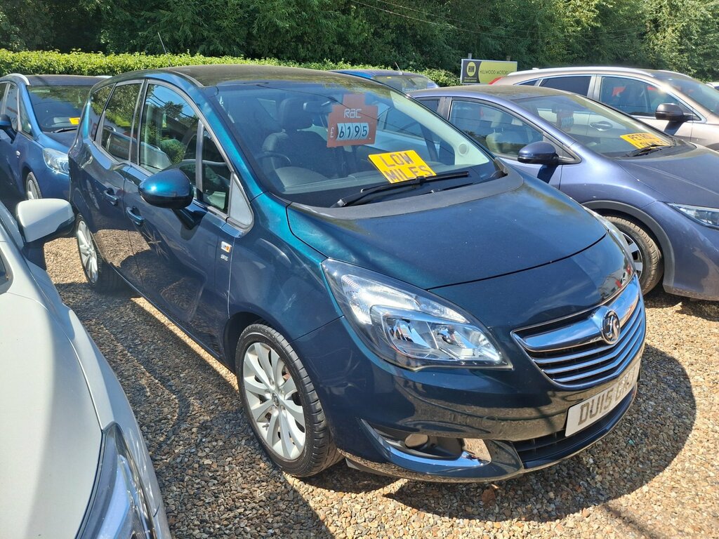 Vauxhall Meriva 1.4I Turbo Se Mpv Euro 6 120 Ps Green